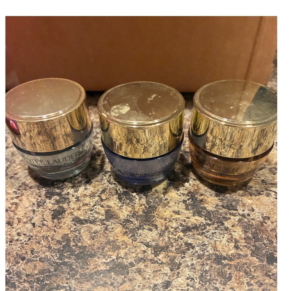 Estee Lauder Eye Care Trio DayWear Revitalizing Supreme Night Travel Size Lot